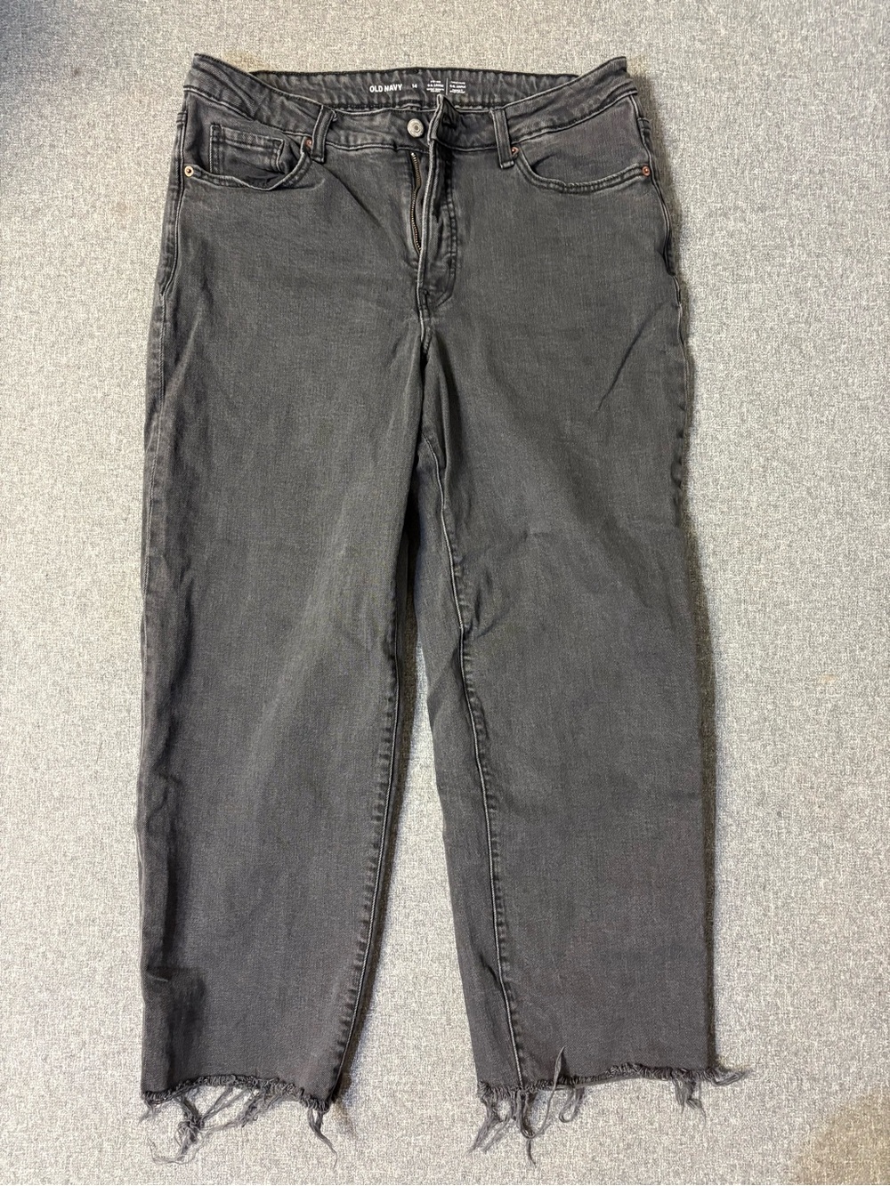 Old Navy Black OG loose high rise